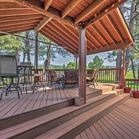 Cozy Ruidoso Cabin With Private Hot Tub And Large Deck Экстерьер фото