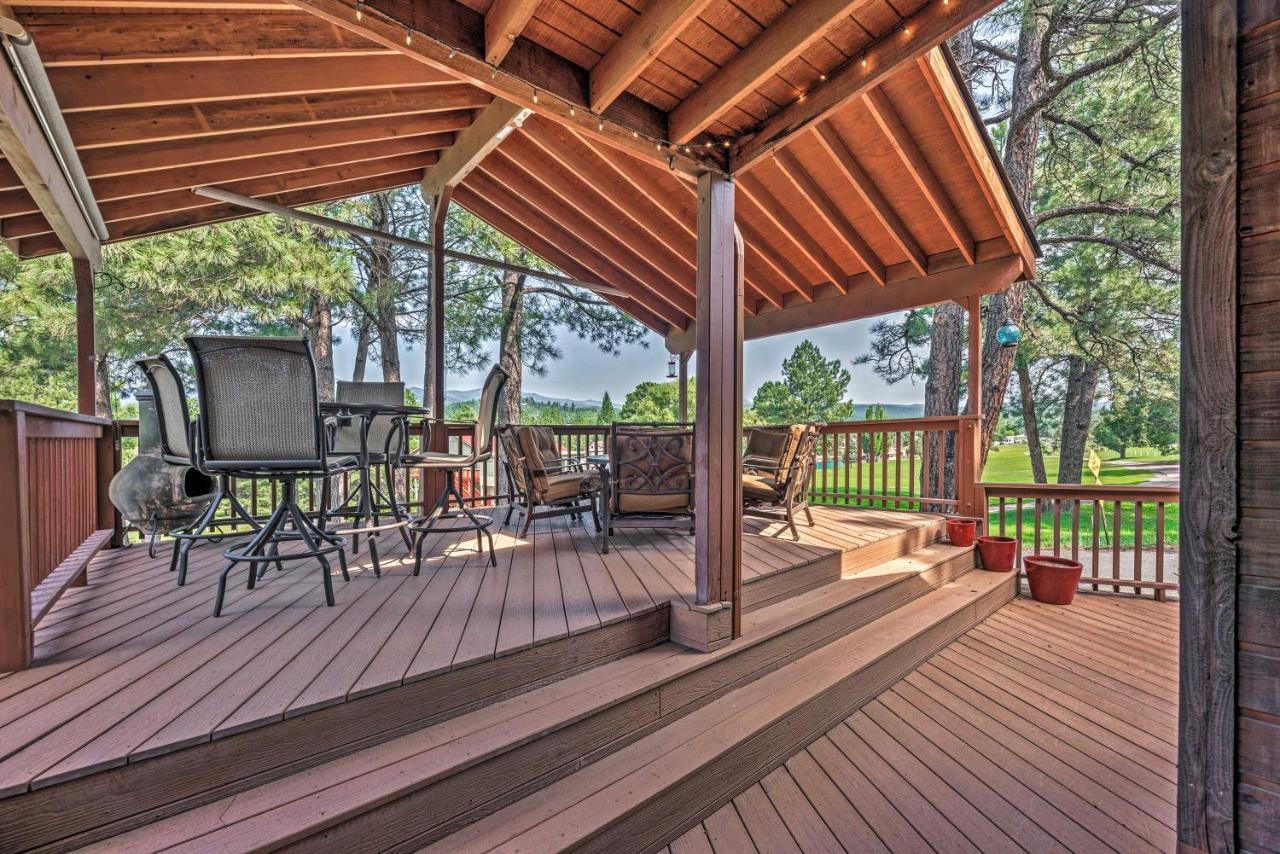Cozy Ruidoso Cabin With Private Hot Tub And Large Deck Экстерьер фото