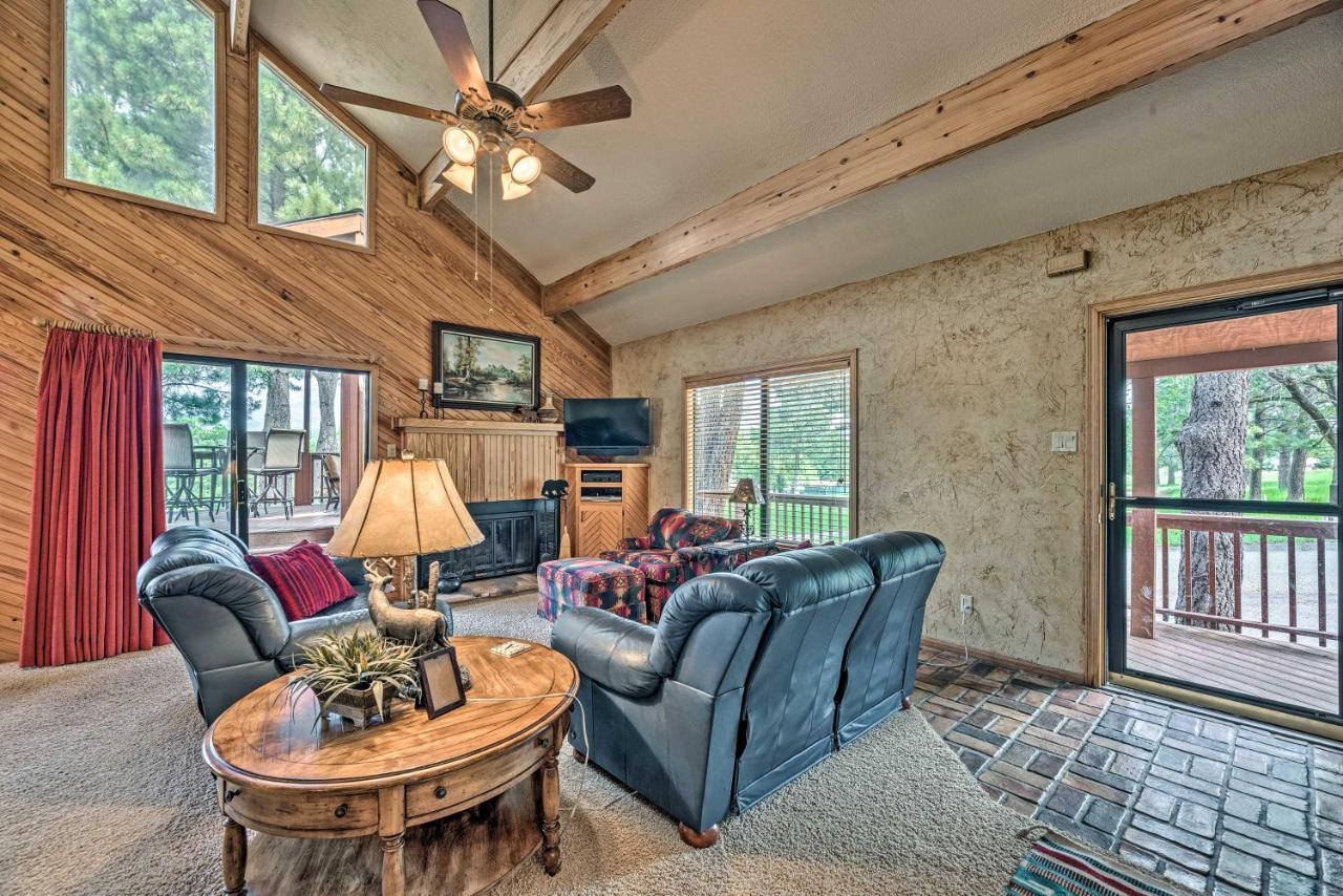 Cozy Ruidoso Cabin With Private Hot Tub And Large Deck Экстерьер фото