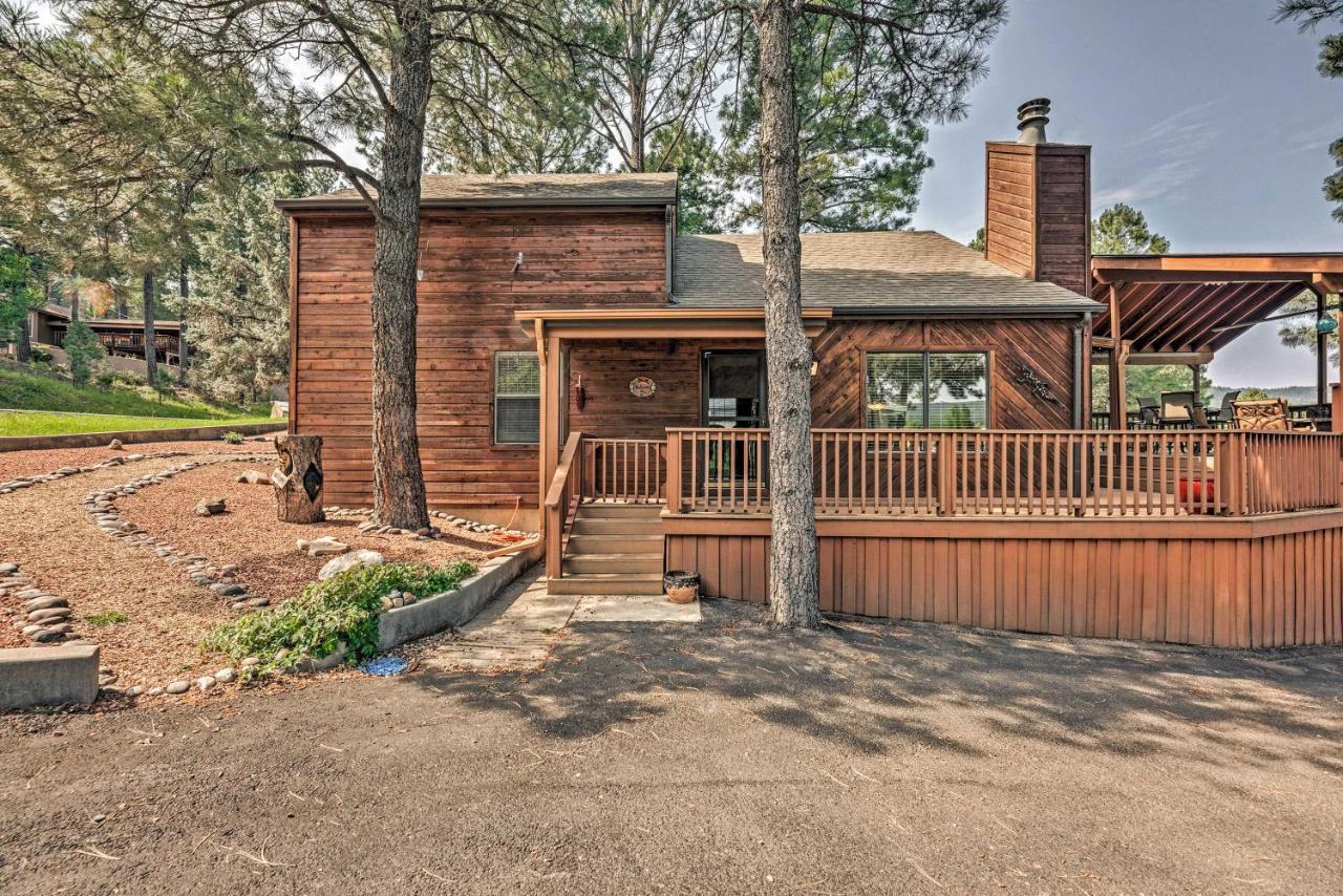Cozy Ruidoso Cabin With Private Hot Tub And Large Deck Экстерьер фото